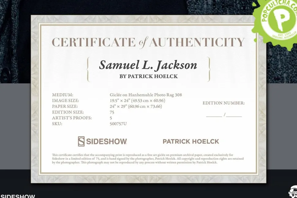 Patrick Hoelck - Samuel L. Jackson Fine Art Print