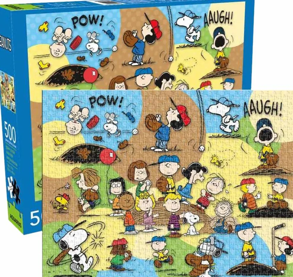 Peanuts - Baseball 500 Piece Jigsaw Puzzle