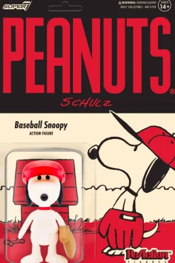 Peanuts - Baseball Snoopy ReAction 3.75” Action Figure