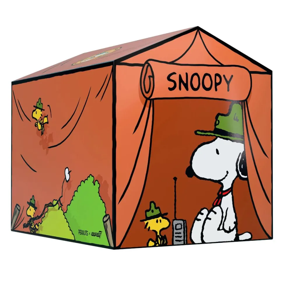 Peanuts - Beagle Scout Snoopy & Woodstock Supersize 13" Vinyl Figure 2-Pack