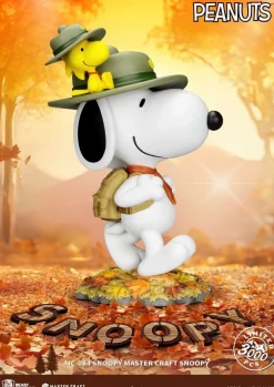 Peanuts - Camp Snoopy with Woodstock Master Craft 15" Statue