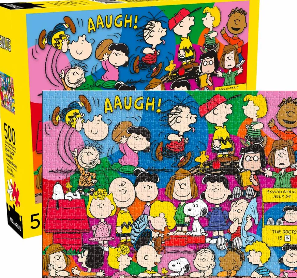 Peanuts - Cast 500 Piece Jigsaw Puzzle