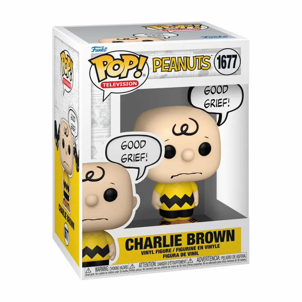 Peanuts - Charlie Brown (Good Grief) Pop! Vinyl Figure