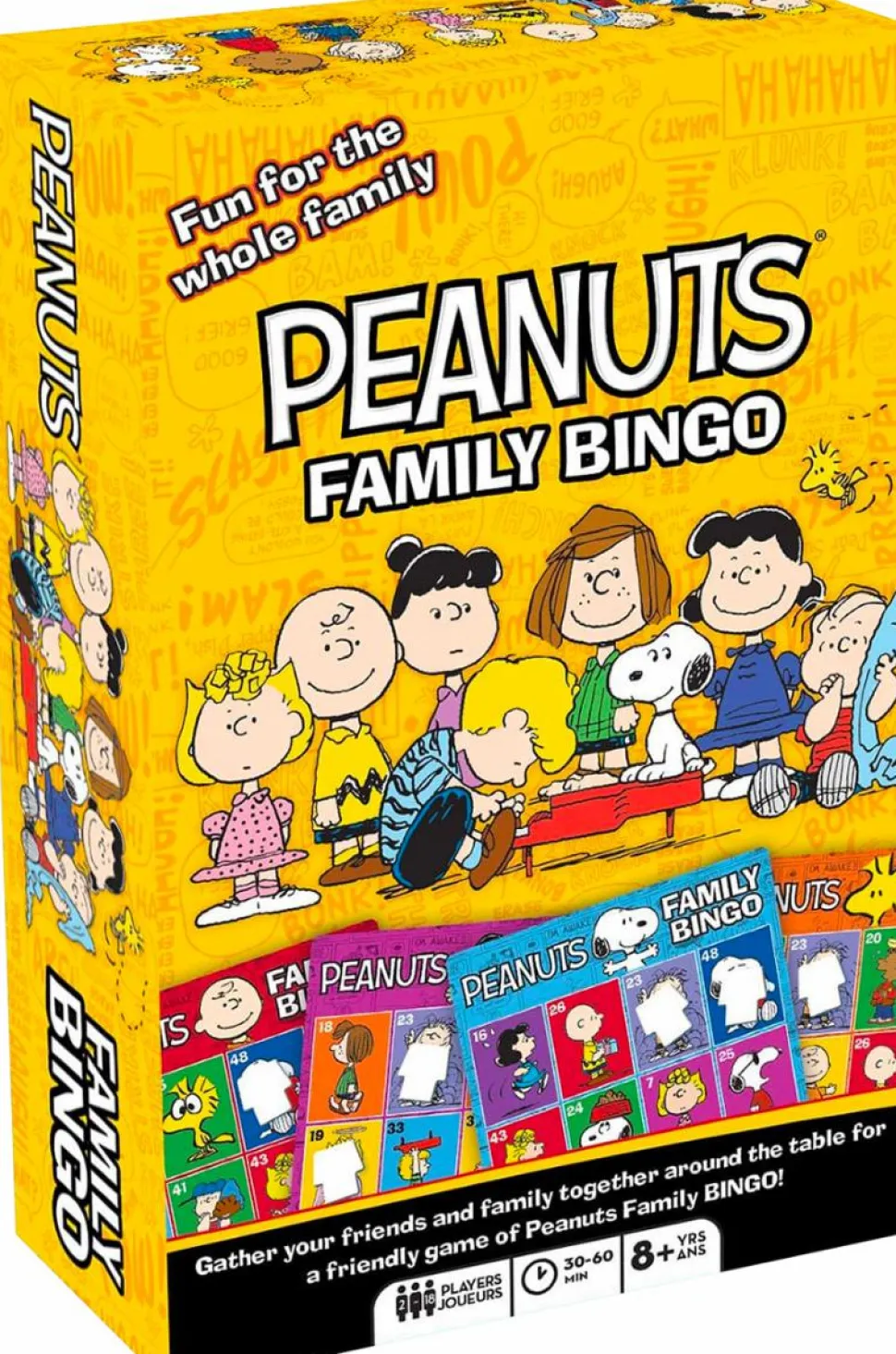 Peanuts - Family Bingo Board Game