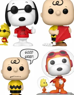 Peanuts - Good Grief, Charlie Brown Pop! Vinyl Figure Bundle (Set of 4)