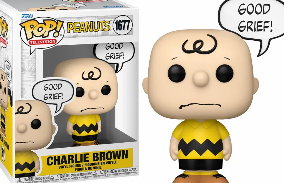 Peanuts - Good Grief, Charlie Brown Pop! Vinyl Figure Bundle (Set of 4)