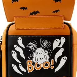 Peanuts - Great Pumpkin Snoopy Doghouse 8” Faux Leather Crossbody Bag