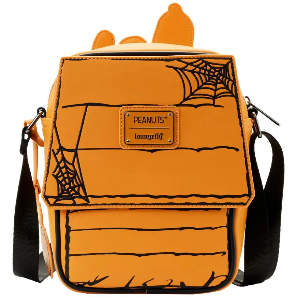 Peanuts - Great Pumpkin Snoopy Doghouse 8” Faux Leather Crossbody Bag