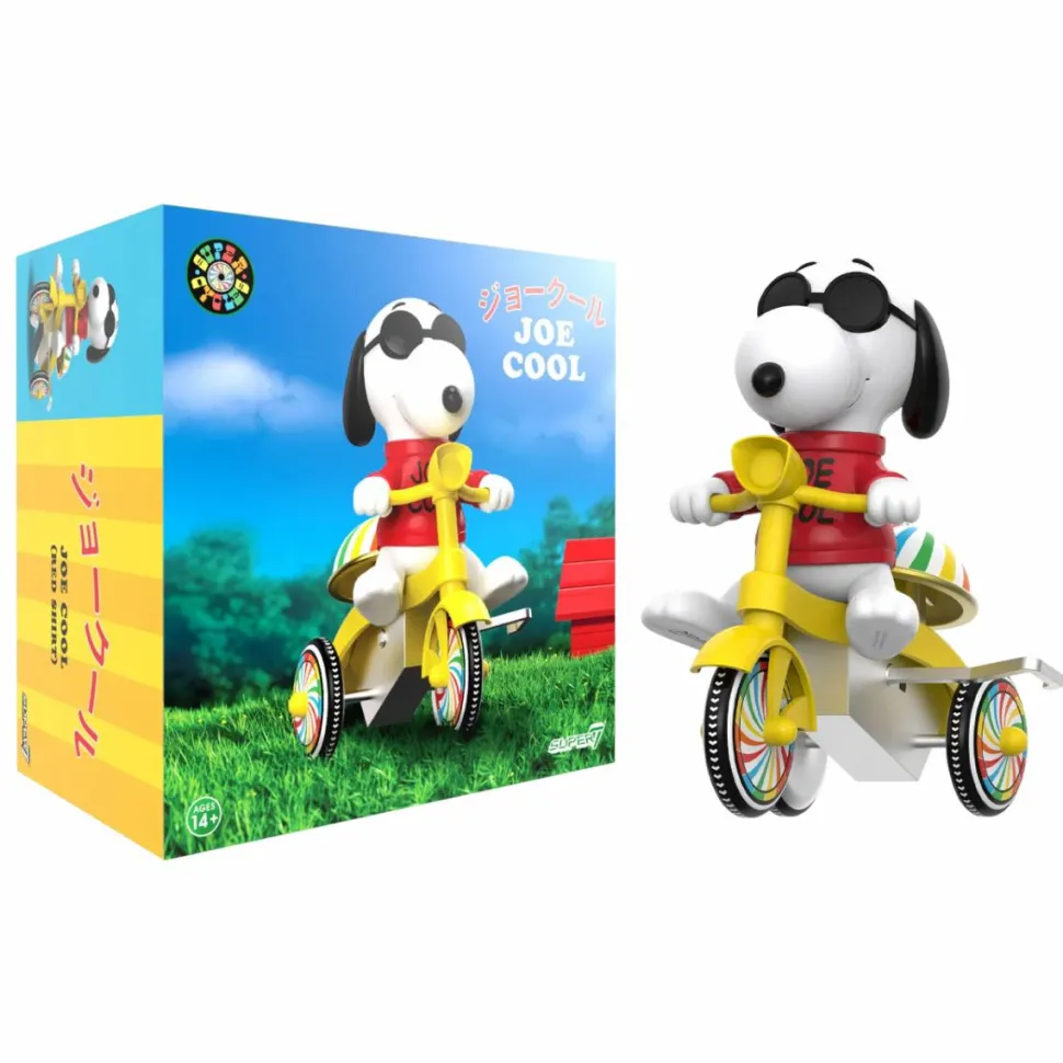 Peanuts - Joe Cool (Red with Yellow Trike) Super Cycles 5" Vinyl Figure