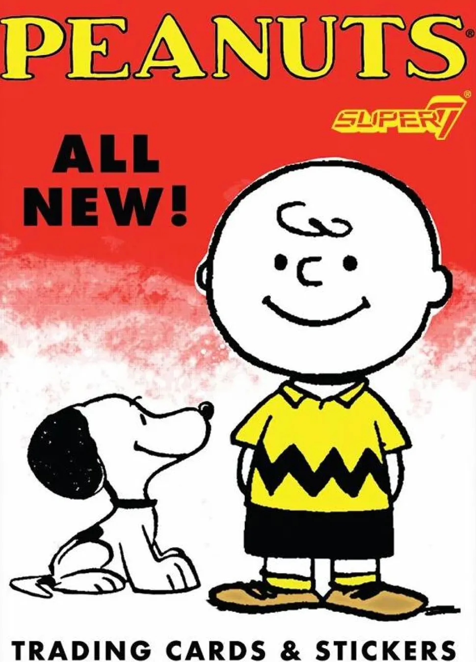 Peanuts - Peanuts Wax Pack (Super7 Exclusive Colorway) Trading Cards Pack (5 Cards)