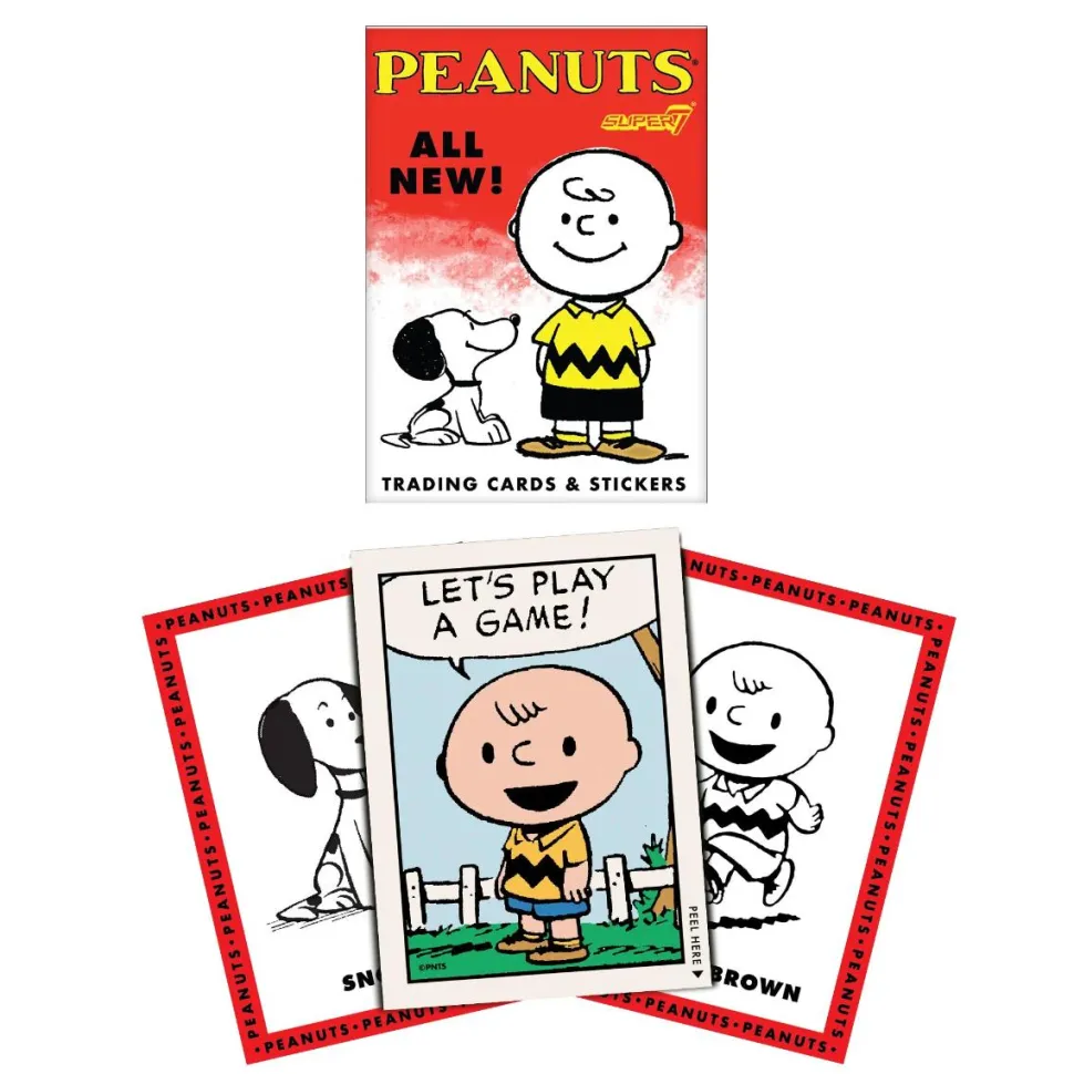 Peanuts - Peanuts Wax Pack (Super7 Exclusive Colorway) Trading Cards Box (Display of 24)