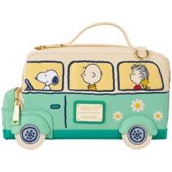 Peanuts - Road Trip Light Up 6" Faux Leather Crossbody Bag