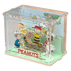 Peanuts - Snoopy Baseball Time DIY Mini Scene Wooden Construction Set (47 Pieces)