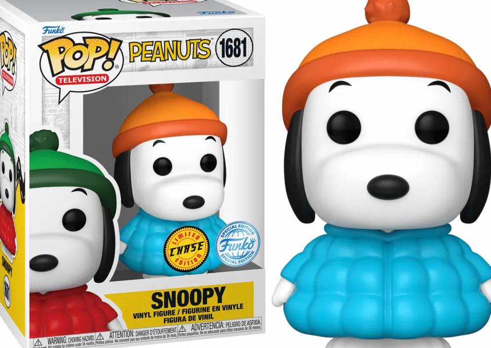 Peanuts - Snoopy in Coat Pop! Vinyl Figure