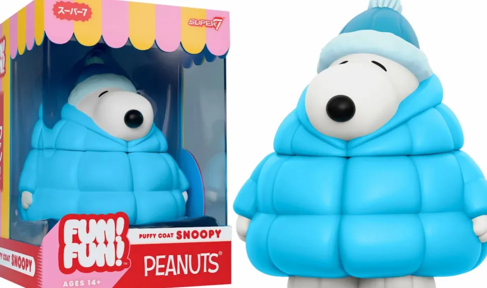 Peanuts - Snoopy (Puffy Coat) FUN! FUN! 5" Vinyl Figure (Wave 1)