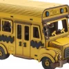 Peanuts - Snoopy School Bus Wooden Construction Set (253 Pieces)