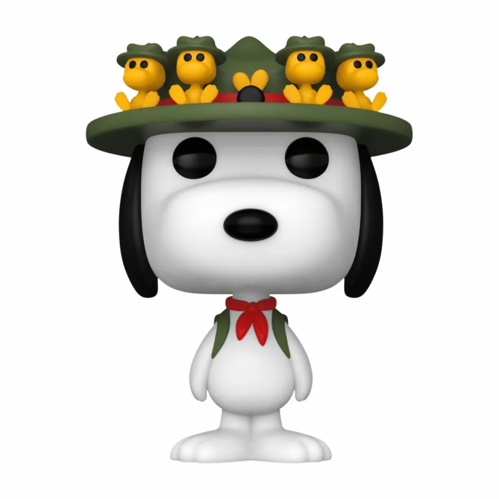 Peanuts - Snoopy with Beagle Scouts Pop! Vinyl Figure (2024 Summer Convention Exclusive) (Popcultcha Exclusive)