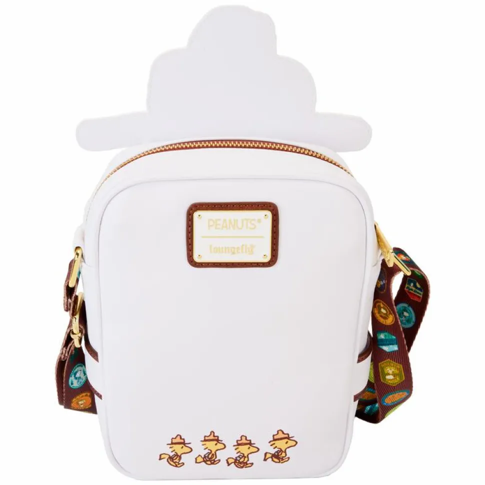 Peanuts - 50th Anniversary Snoopy's Beagle Scouts 8" Faux Leather Crossbuddies Bag