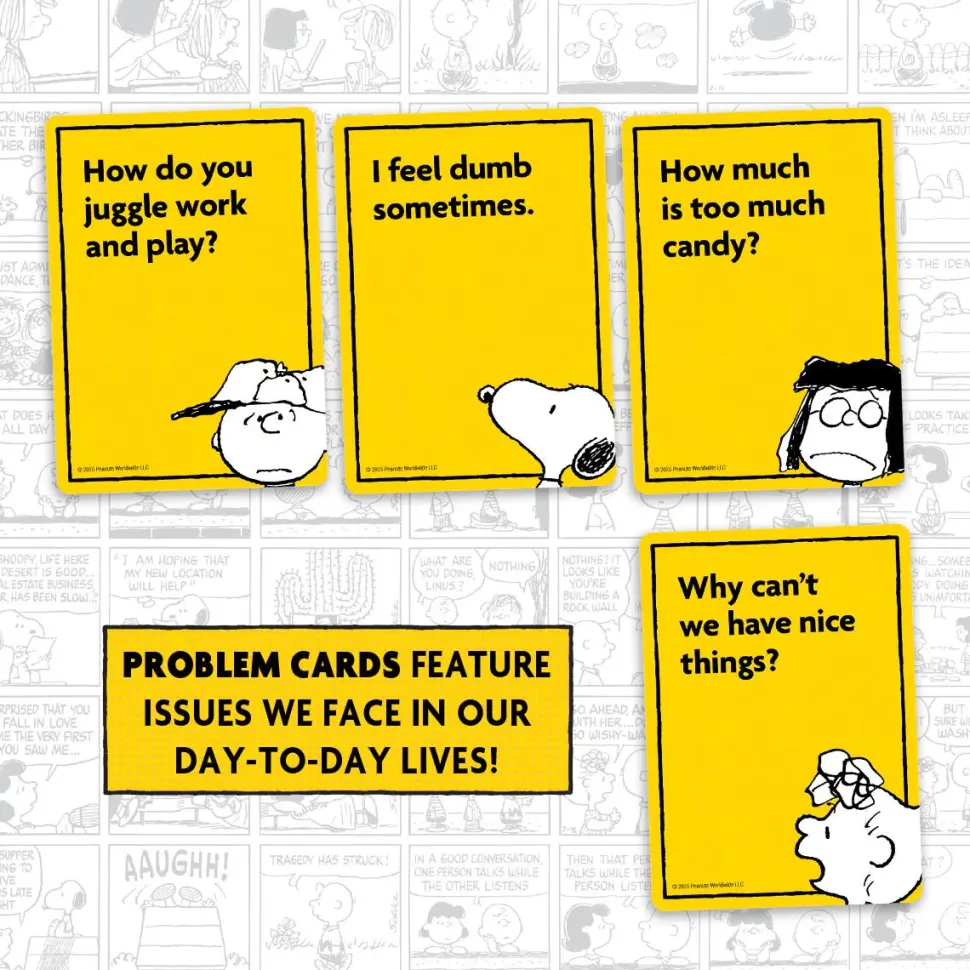 Peanuts - The Doctor Is In Card Game