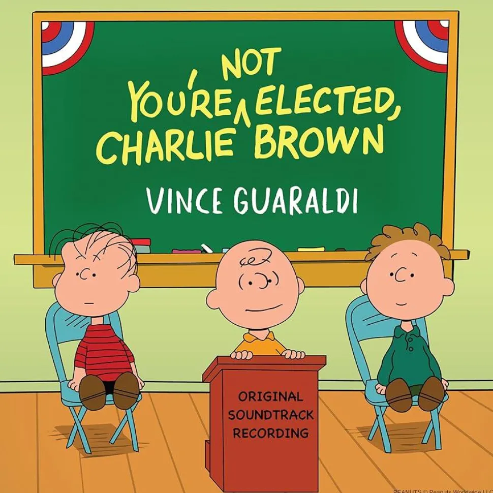 Peanuts - You're Not Elected, Charlie Brown Original Television Soundtrack by Vince Guaraldi LP Vinyl Record