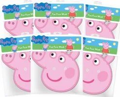 Peppa Pig - Peppa Pig Masks 6-Pack