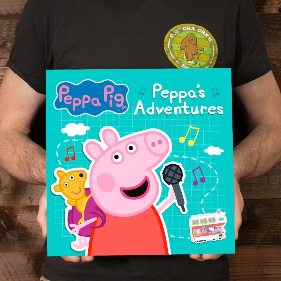 Peppa Pig - Peppa's Adventures: The Album LP Vinyl Record (2022 Record Store Day Exclusive “Peppa” Pink Coloured Vinyl)