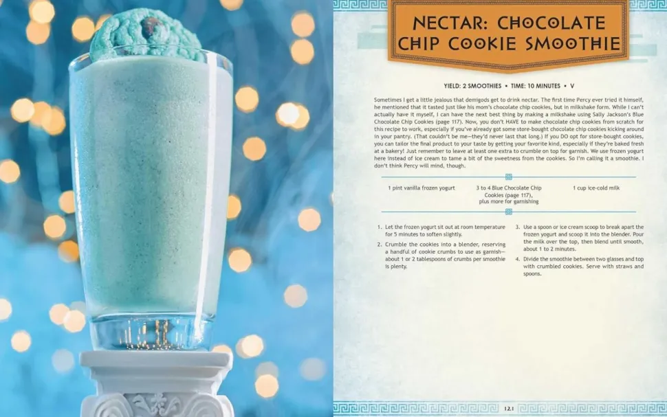 Percy Jackson and the Olympians (2023) - The Official Cookbook Hardcover Book