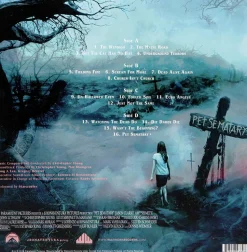 Pet Sematary (2019) - Original Motion Picture Soundtrack by Christopher Young 2xLP Vinyl Record (“Church” Coloured Vinyl)