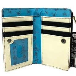 Peter Pan (1953) - Captain Hook Skull 4” Faux Leather Bi-Fold Wallet