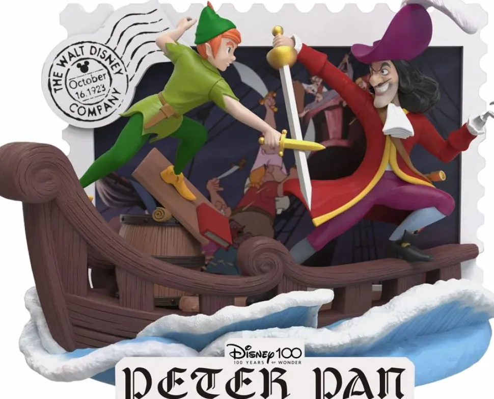 Peter Pan (1953) - Peter Pan Disney 100th Anniversary D-Stage 6" Diorama Statue