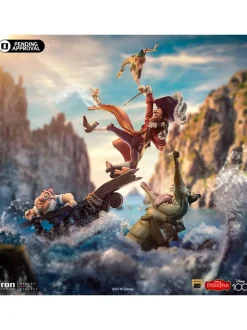 Peter Pan (1953) - Peter vs. Hook Deluxe 1/10th Scale Statue