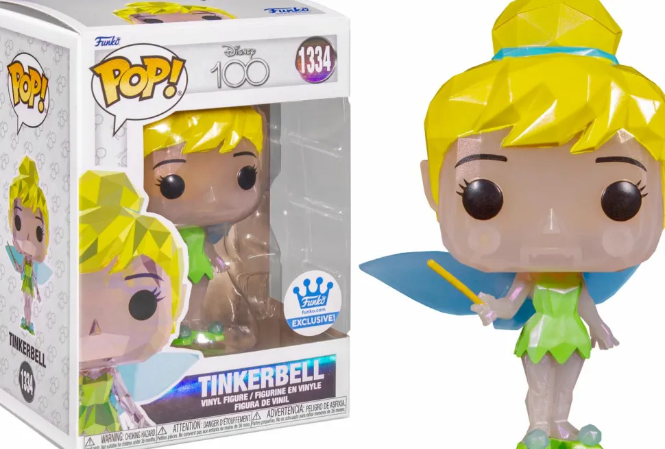 Peter Pan (1953) - Tinkerbell (Facet) Disney 100th Pop! Vinyl Figure (Funko / Popcultcha Exclusive)