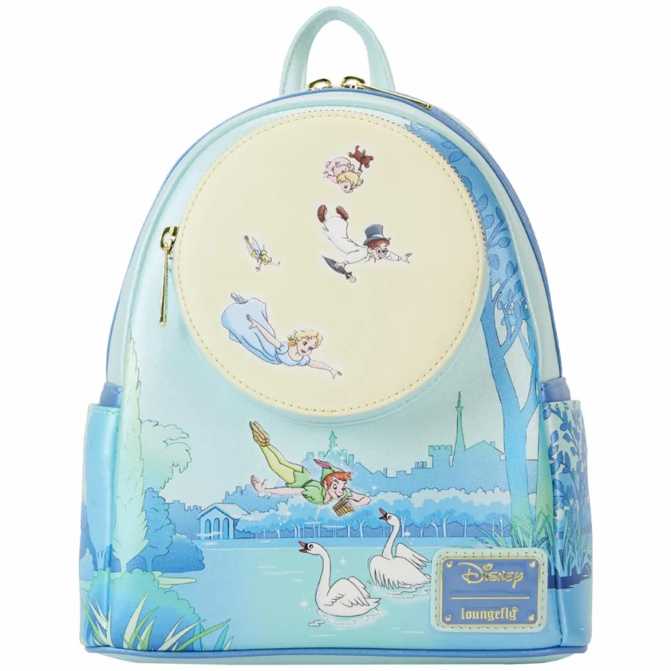 Peter Pan (1953) - You Can Fly Glow in the Dark 10" Faux Leather Mini Backpack