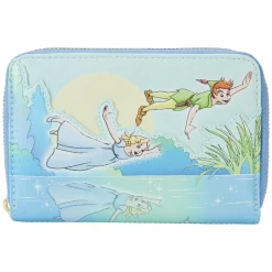 Peter Pan (1953) - You Can Fly Glow in the Dark 4" Faux Leather Zip-Around Wallet