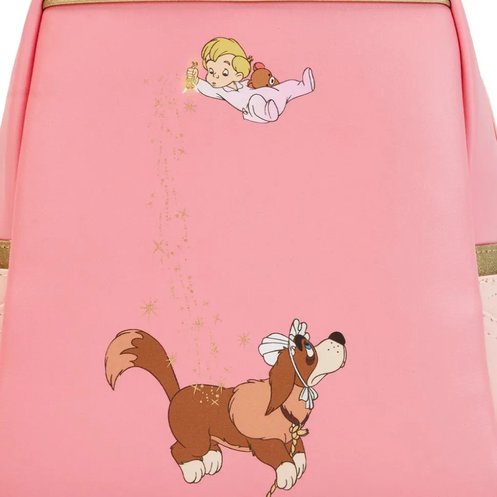 Peter Pan (1953) - You Can Fly 70th Anniversary 10” Faux Leather Mini Backpack