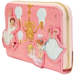 Peter Pan (1953) - You Can Fly 70th Anniversary 4” Faux Leather Zip-Around Wallet
