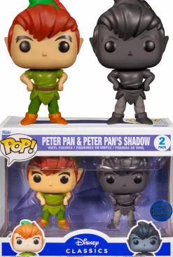 Peter Pan - Peter Pan & Peter Pan’s Shadow Pop! Vinyl Figure 2-Pack