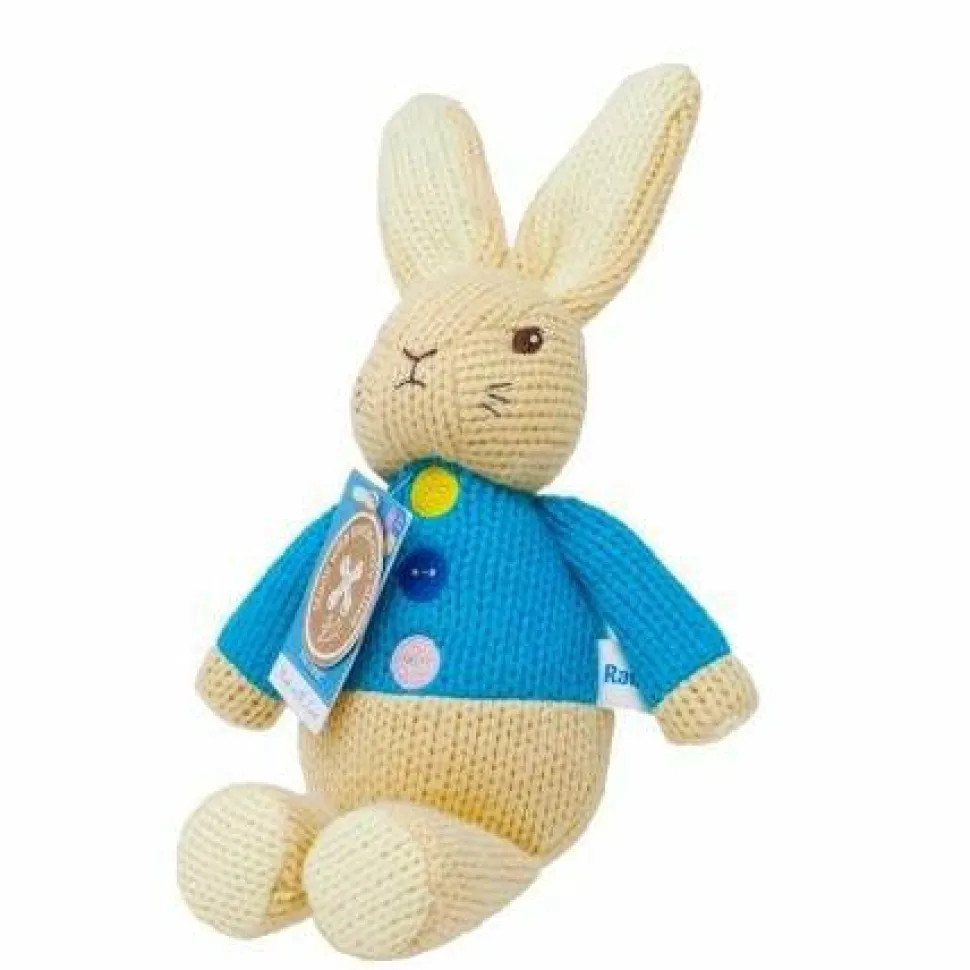 Peter Rabbit - Peter Made with Love Knitted 7” Plush