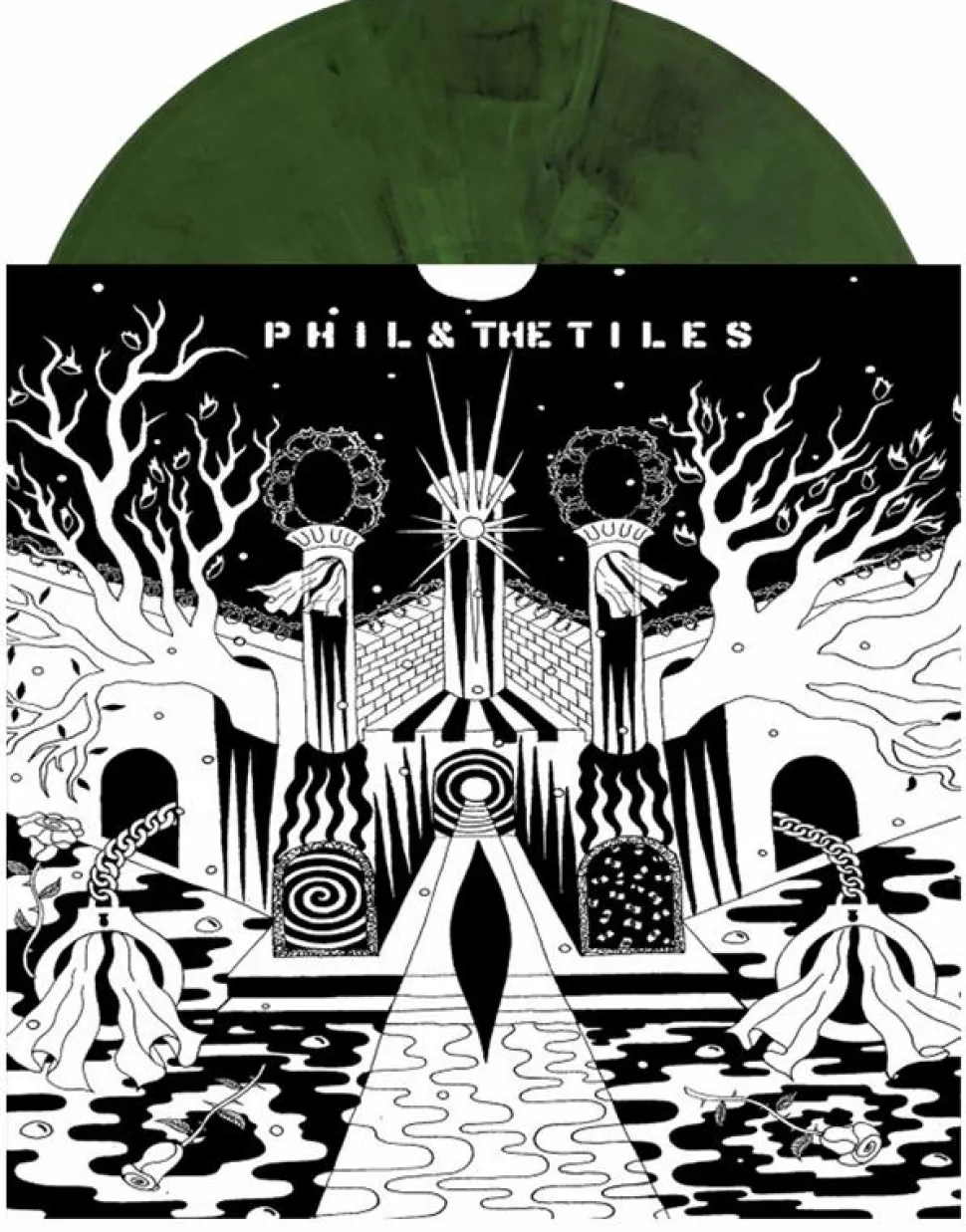 Phil & The Tiles - Double Happiness LP Vinyl Record (Recycled Goblin Piss Coloured Vinyl)