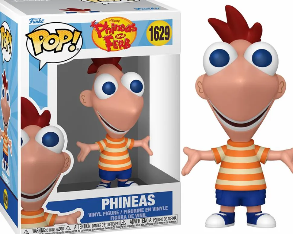Phineas and Ferb - The Magnificent Few Pop! Vinyl Bundle (Set of 4)