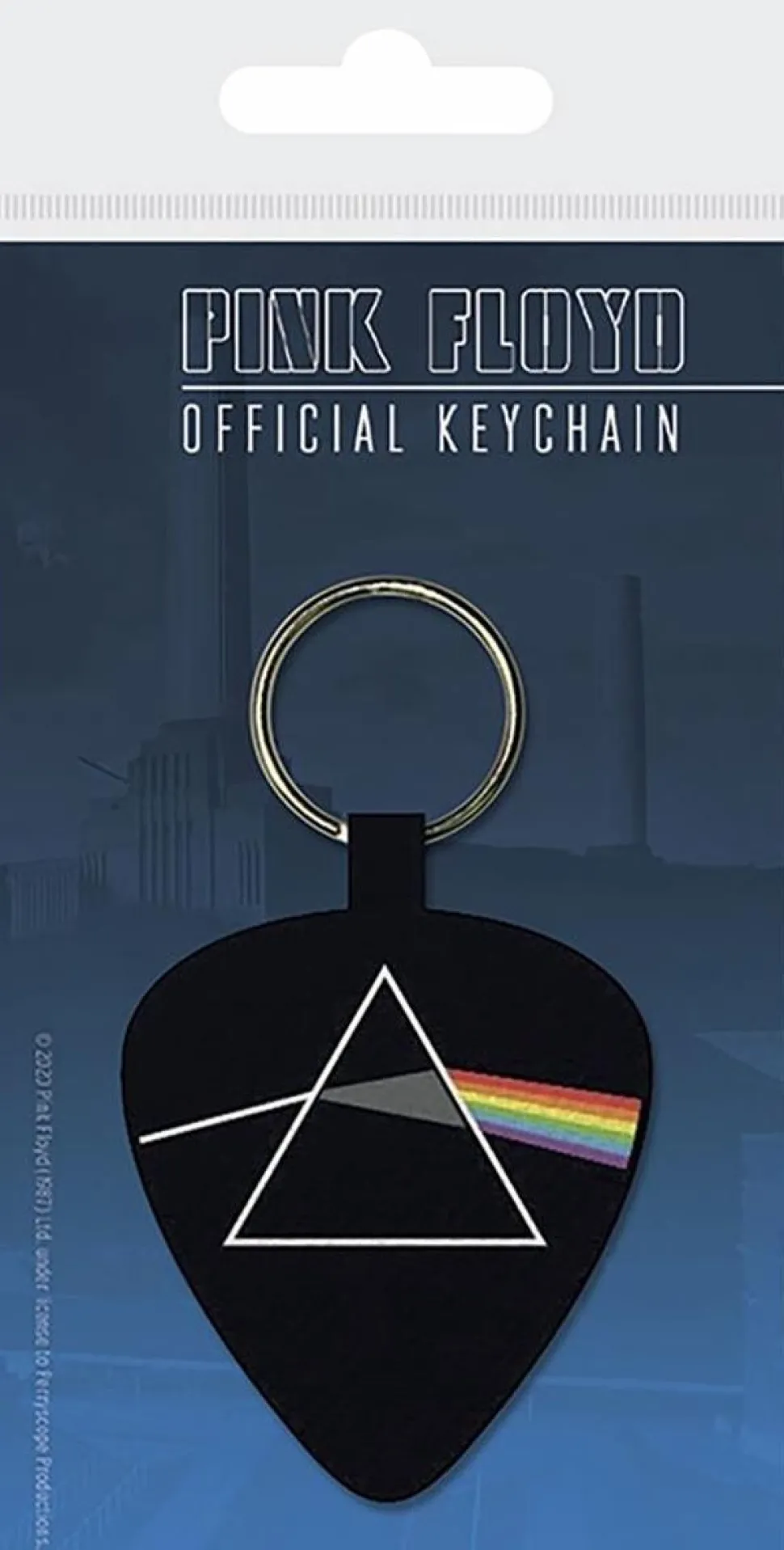 Pink Floyd - Dark Side of the Moon Plectrum Rubber Keychain
