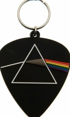 Pink Floyd - Dark Side of the Moon Plectrum Rubber Keychain