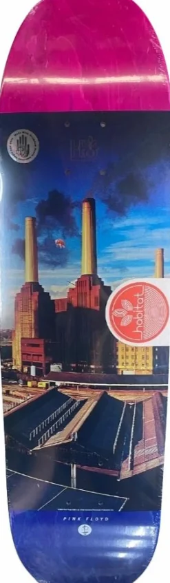 Pink Floyd - Pink Floyd x Habitat Animals 8.75" Skateboard Deck (Deck Only)