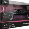 Pink Slips - Black/Pink 1973 Plymouth Barracuda 1/24th Scale Die-Cast Vehicle Replica