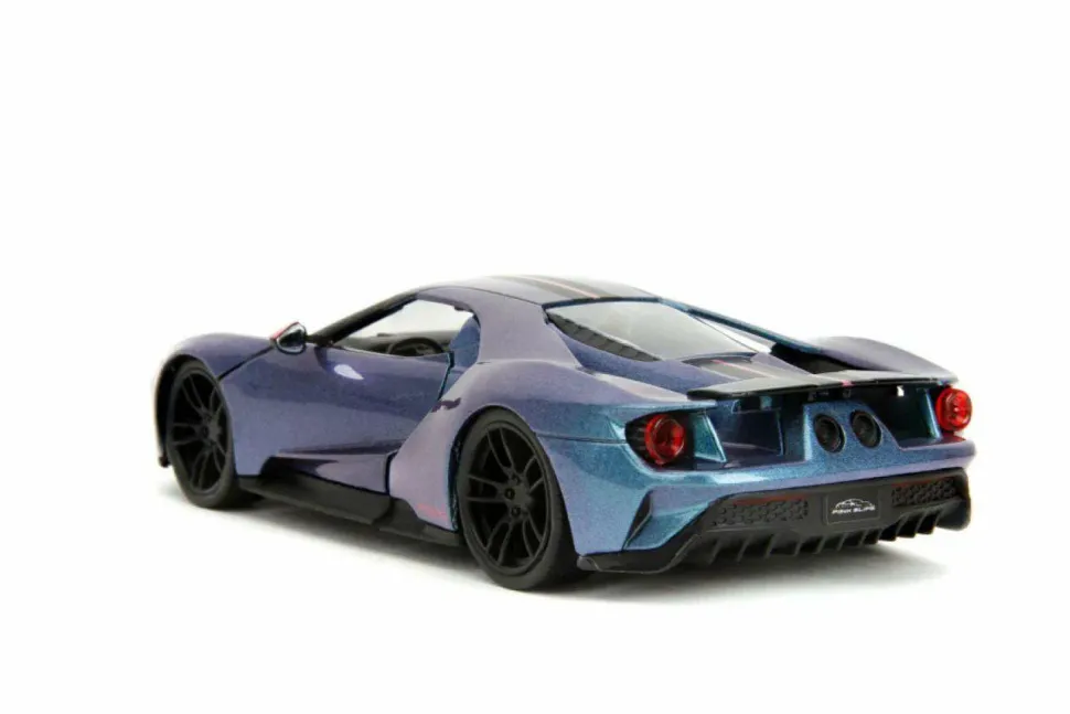Pink Slips - Blue 2017 Ford GT 1/24th Scale Die-Cast Vehicle Replica
