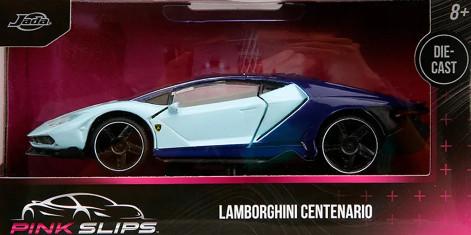 Pink Slips - Blue Lamborghini Centanario 1/32 Scale Die-Cast Vehicle Replica