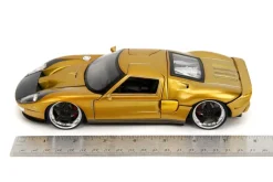 Pink Slips - Gold 2005 Ford GT 1/24th Scale Die-Cast Vehicle Replica