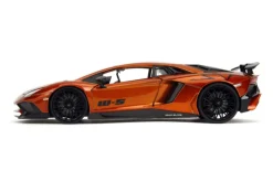 Pink Slips - Orange Lamborghini Aventador SV 1/24th Die-Cast Vehicle Replica