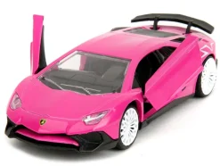 Pink Slips - Pink 2017 Lamborghini Aventador SV 1/32 Scale Die-Cast Vehicle Replica