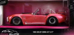 Pink Slips - Pink 1965 Shelby Cobra 427 S/C 1/24th Scale Die-Cast Vehicle Replica